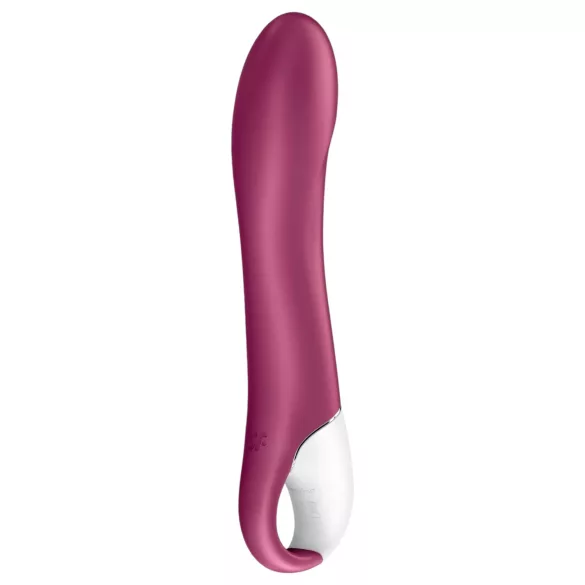 Satisfyer Big Heat - G-punkta vibrators ar sildīšanu, uzlādējams, sarkans