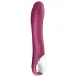 Satisfyer Big Heat - G-punkta vibrators ar sildīšanu, uzlādējams, sarkans