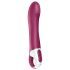 Satisfyer Big Heat - uzlādējams, sildošs G-punkta vibrators (sarkans)