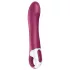 Satisfyer Big Heat - G-punkta vibrators ar sildīšanu, uzlādējams, sarkans