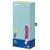 Satisfyer Big Heat - uzlādējams, sildošs G-punkta vibrators (sarkans)
