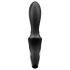 Satisfyer Heat Climax+ – gudrs, sildošs anālais vibrators (melns)