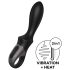 Gudrais sildošais anālais vibrators Satisfyer (melns)