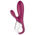 Satisfyer Hot Bunny - inteliģents sildošs klitora vibrators (sarkans)