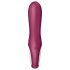 Satisfyer Hot Bunny - klitora vibrators ar sildošu efektu, sarkans