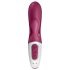 Satisfyer Hot Bunny - inteliģents sildošs klitora vibrators (sarkans)