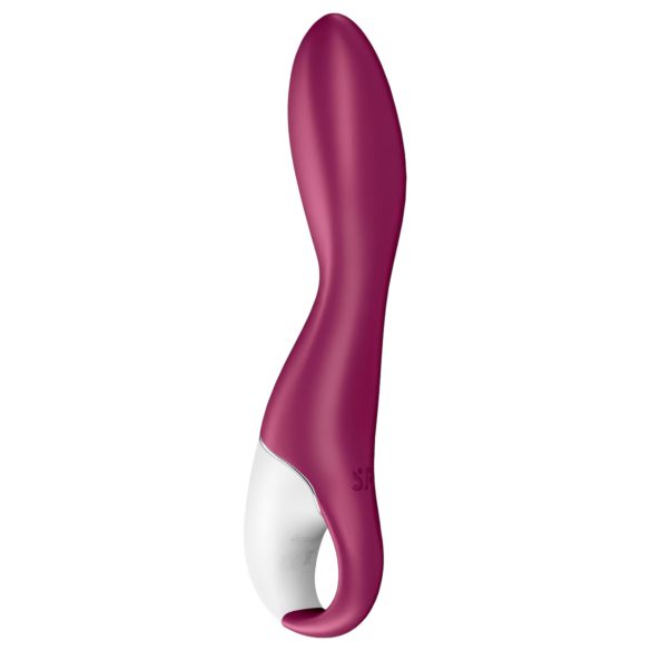 Satisfyer vibrators ar sildīšanu viedais sarkans
