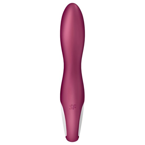 Satisfyer vibrators ar sildīšanu viedais sarkans