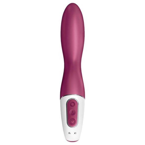 Satisfyer vibrators ar sildīšanu viedais sarkans
