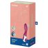 Satisfyer Heated Thrill - inteliģentais sildošais vibrators (sarkans)