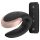 Satisfyer Double Love - gudrs, tālvadības pāra vibrators (melns)