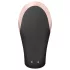 Satisfyer Double Love - pāru vibrators ar tālvadību, viedais, melns