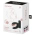 Satisfyer Double Love - gudrs, tālvadības pāra vibrators (melns)