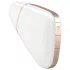 Satisfyer Love Triangle - lietotnes vadāms gaisa viļņu klitora stimulators (balts)