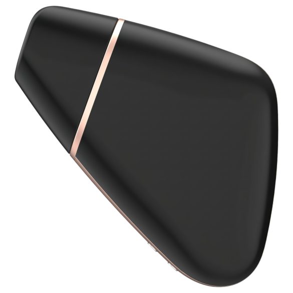 Satisfyer Love Triangle - klitora stimulators ar gaisa vilni melns