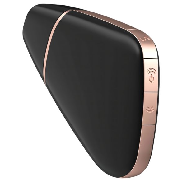 Satisfyer Love Triangle - klitora stimulators ar gaisa vilni melns