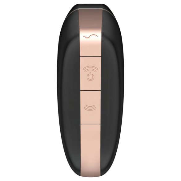 Satisfyer Love Triangle - klitora stimulators ar gaisa vilni melns