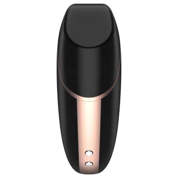Satisfyer Love Triangle - klitora stimulators ar gaisa vilni melns