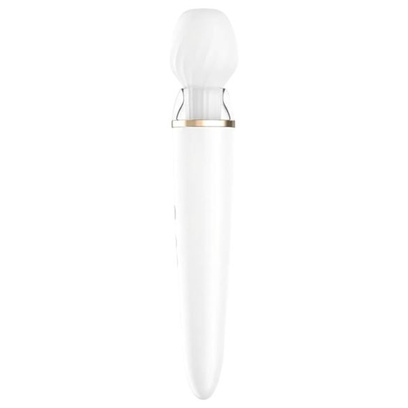 Satisfyer Dubultā Burvība - gudrais masētājs vibratorā (balts)
