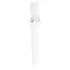 Satisfyer Double Wand-er - lietotnes vadāms masāžas vibrators (balts)