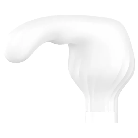 Satisfyer Double Wand-er - lietotnes vadāms masāžas vibrators (balts)