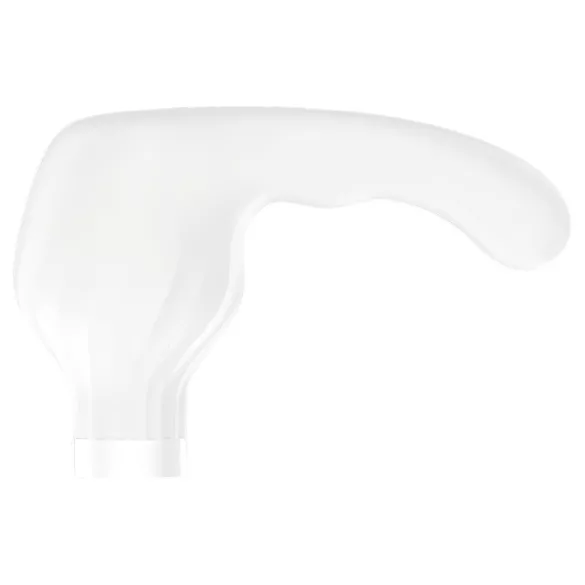 Satisfyer Double Wand-er - lietotnes vadāms masāžas vibrators (balts)