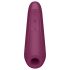 Satisfyer Curvy 1+ - gudrs gaisa stimuls klitoram (sarkans)
