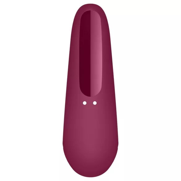 Satisfyer Curvy 1+ - klitora stimulators ar gaisa viļņiem sarkans