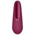 Satisfyer Curvy 1+ - gudrs gaisa stimuls klitoram (sarkans)