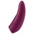 Satisfyer Curvy 1+ - gudrs gaisa stimuls klitoram (sarkans)