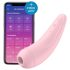 Satisfyer Curvy 2+ - gudrs gaisa viļņu klitora stimulators (rozā)