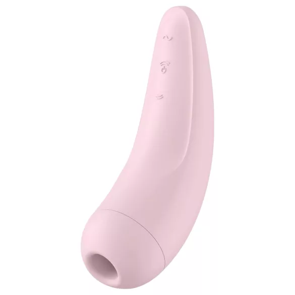 Satisfyer Curvy 2+ - klitora stimulatora ar gaisa viļņiem rozā