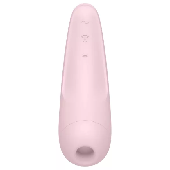 Satisfyer Curvy 2+ - klitora stimulatora ar gaisa viļņiem rozā