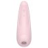Satisfyer Curvy 2+ - gudrs gaisa viļņu klitora stimulators (rozā)