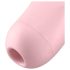 Satisfyer Curvy 2+ - gudrs gaisa viļņu klitora stimulators (rozā)