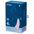 Satisfyer Curvy 2+ - klitora stimulatora ar gaisa viļņiem rozā