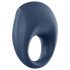 Satisfyer Strong One - inteliģents vibrējošs dzimumlocekļa gredzens (zils)