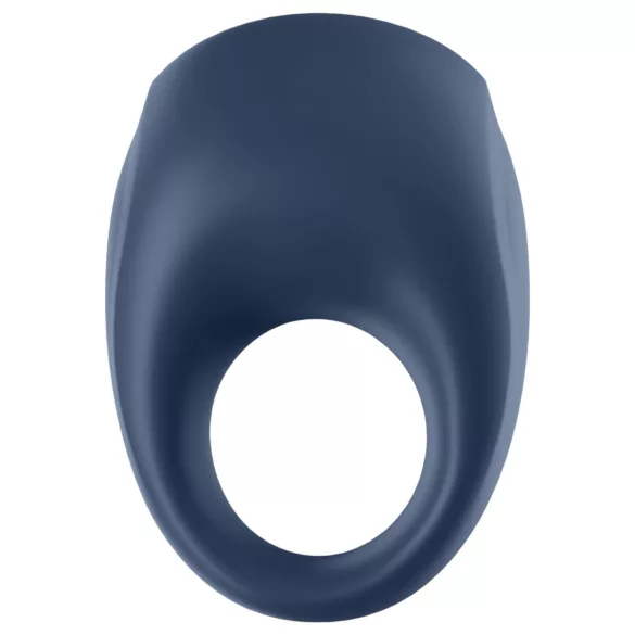 Satisfyer Strong One - lietotnes vadāms vibrējošs dzimumlocekļa gredzens vīriešiem (zils)
