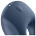 Satisfyer Strong One - inteliģents vibrējošs dzimumlocekļa gredzens (zils)