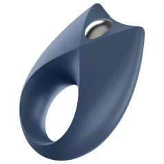   Satisfyer Royal One - lietotnes vadāms vibrējošs dzimumlocekļa gredzens vīriešiem (zils)