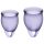 Satisfyer Feel Confident - Menstruālā kausiņu komplekts (violets)