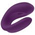 Satisfyer Double Joy – gudrs, ūdensizturīgs pāra vibrators (violets)