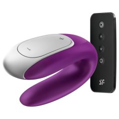 Satisfyer pāra vibrators ar tālvadību violets