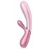 Satisfyer Hot Lover - vibrators ar sildīšanas funkciju rozā