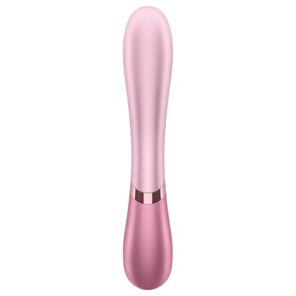 Satisfyer Hot Lover - vibrators ar sildīšanas funkciju rozā