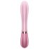 Satisfyer Hot Lover - vibrators ar sildīšanas funkciju rozā
