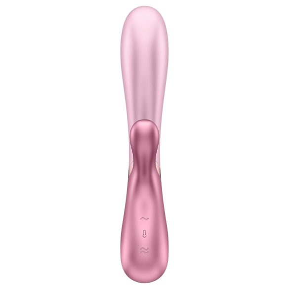 Satisfyer Hot Lover - vibrators ar sildīšanas funkciju rozā