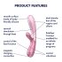 Satisfyer Hot Lover - inteliģents vibrators (rozā)