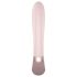Satisfyer Heat Wave – gudrais, sildošais vibrators ar rokturi (bēšs)