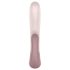 Satisfyer Heat Wave – gudrais, sildošais vibrators ar rokturi (bēšs)